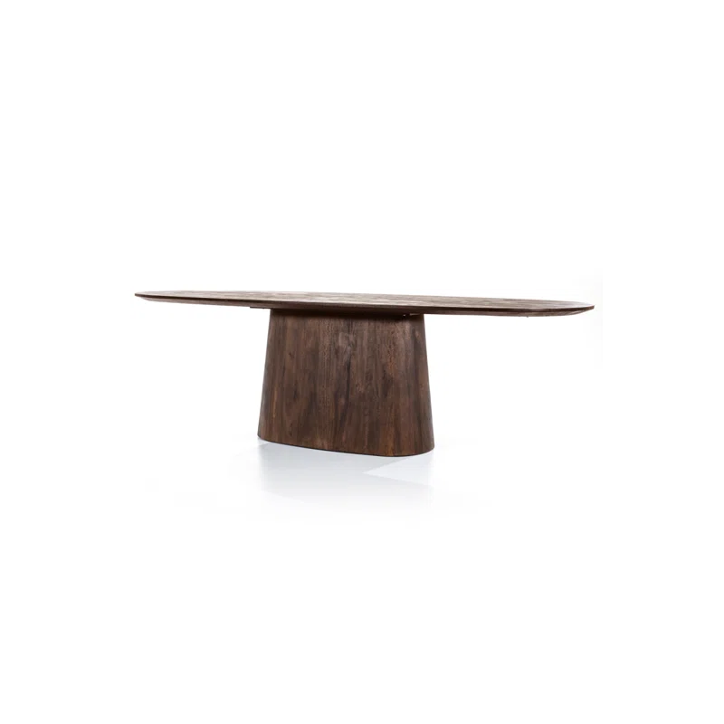 Eleonora Aron Oval Solid Wood Top Dining Table