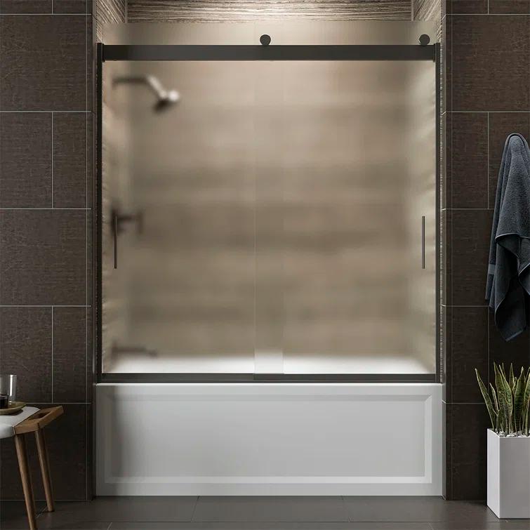 Kohler Levity 59.62" x 62" Bypass Bath Door with CleanCoat® Technology K-706000-D3-ABZ