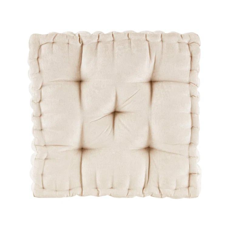 Intelligent Design Azza Poly Chenille Square Floor Pillow Cushion