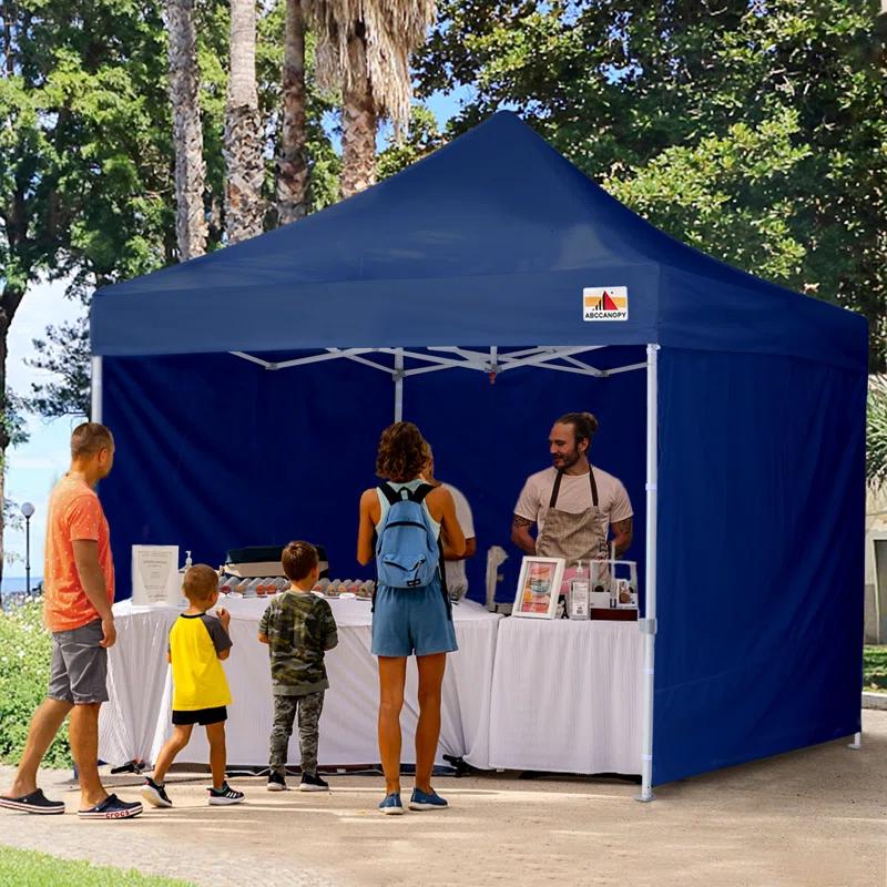 ABCCANOPY Commercial 10 ft. W x 10 ft. D Instant Shade Pop-Up Canopy The Pop Up Canopies