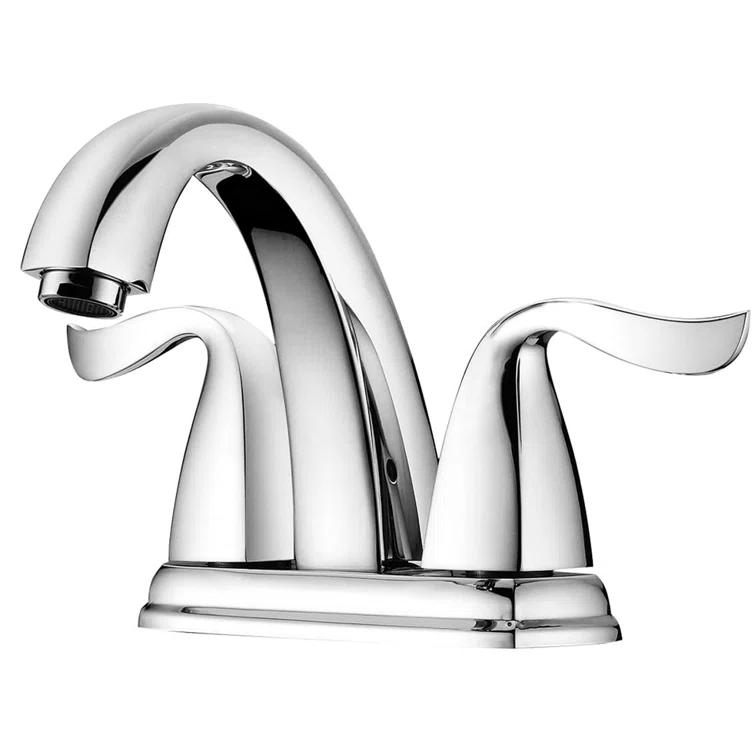 Dawn USA Centerset 2-handle Bathroom Faucet with Drain Assembly AB04 1273C