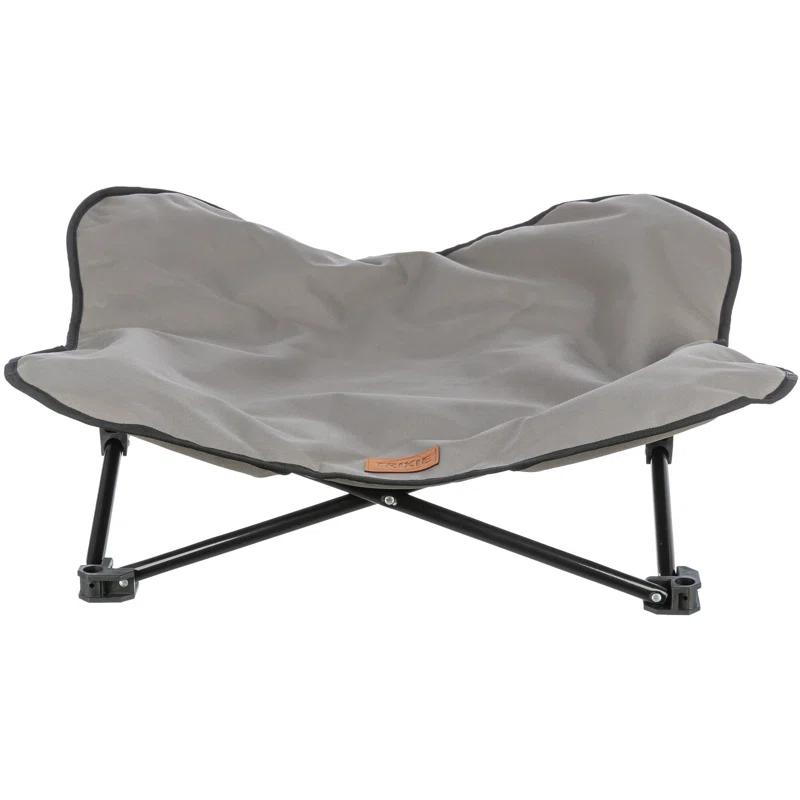 TRIXIE TRIXIE Camping Cot for Dogs, Elevated Dog Bed, Folding Padded Pet Bed, Raised Travel Lounger for Dogs