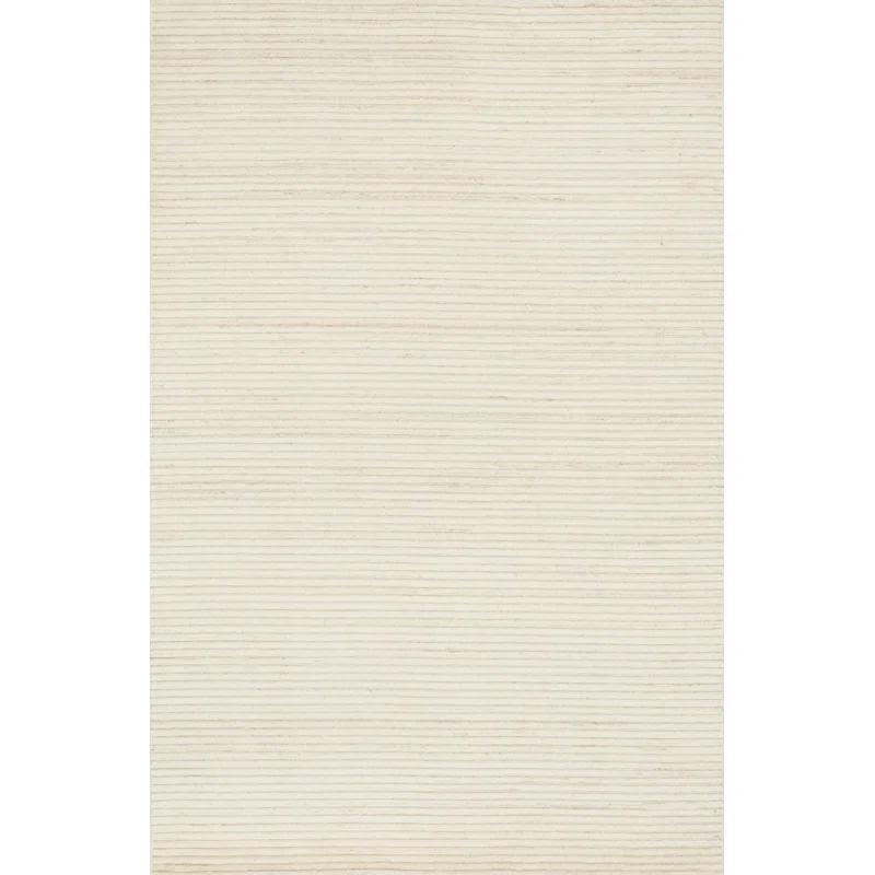 Loloi Rugs Hadley Hand-Loomed Wool Ivory Area Rug