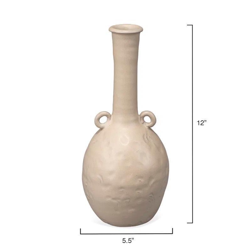 Babar 12'' Handmade Ceramic Table Vase