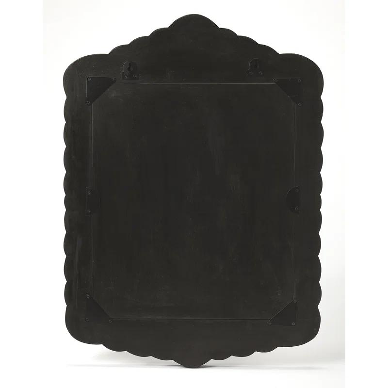Ren Solid And Engineered Wood Flat Wall Mirror