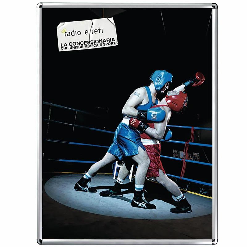 MT Displays Metal Beveled Picture Frame