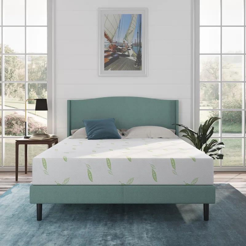 Nap Queen Anula, Green Tea Infused Medium Firm Memory Foam Mattress