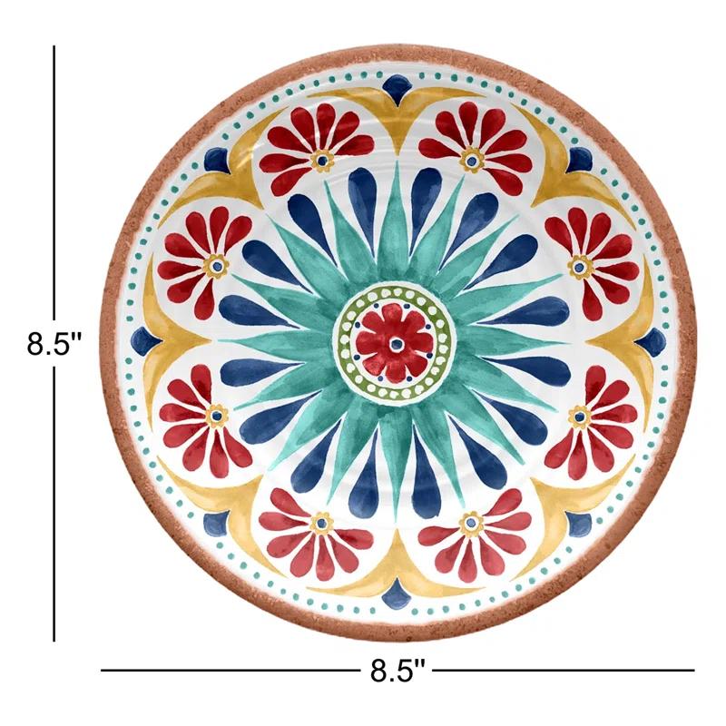 Bettina 8.5" Melamine Salad Plate (Set of 6)