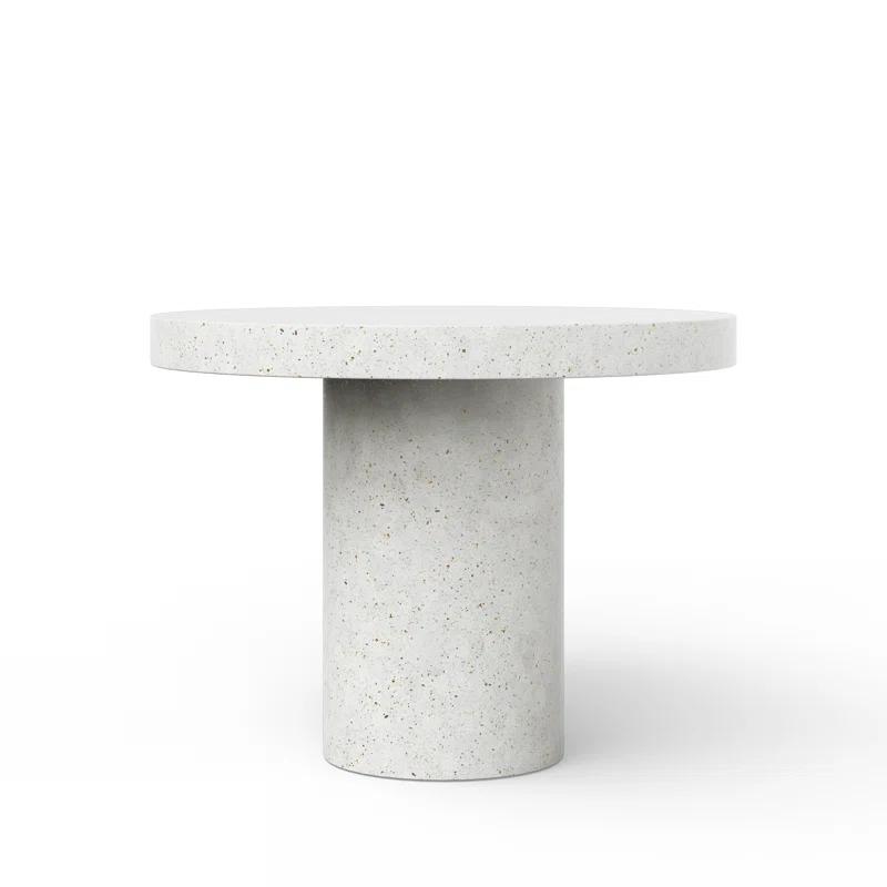 Maraca Concrete Pedestal Dining Table