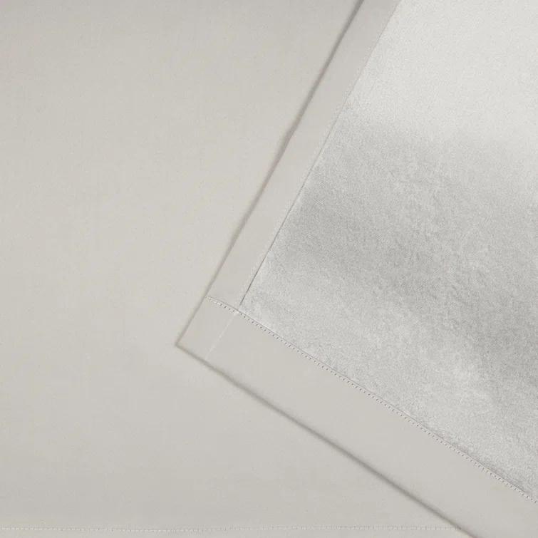 Amalgamated Textiles Catarina Linen Tailored 52'' W Window Valance