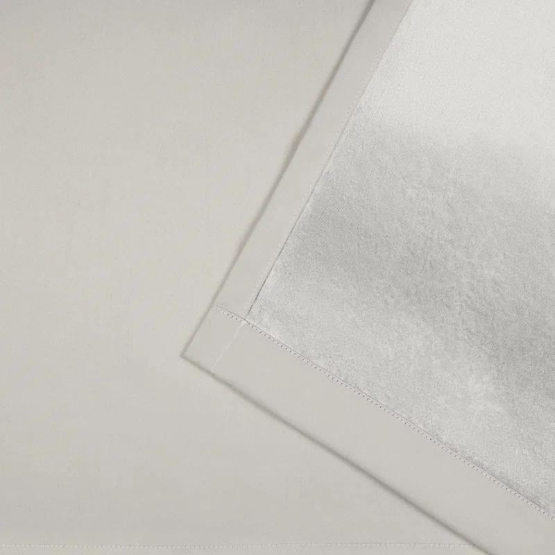 Amalgamated Textiles Catarina Linen Tailored 52'' W Window Valance
