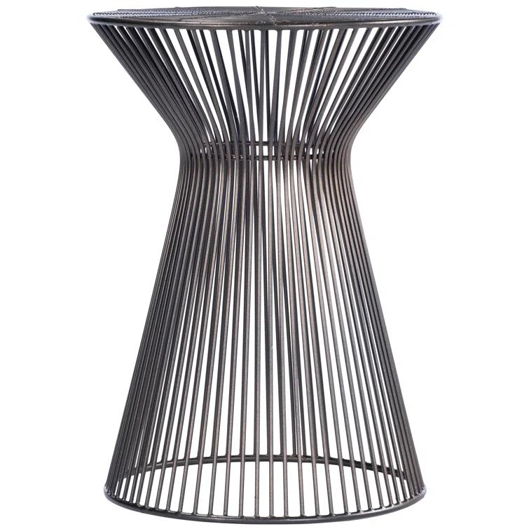 Alberte Iron End Table