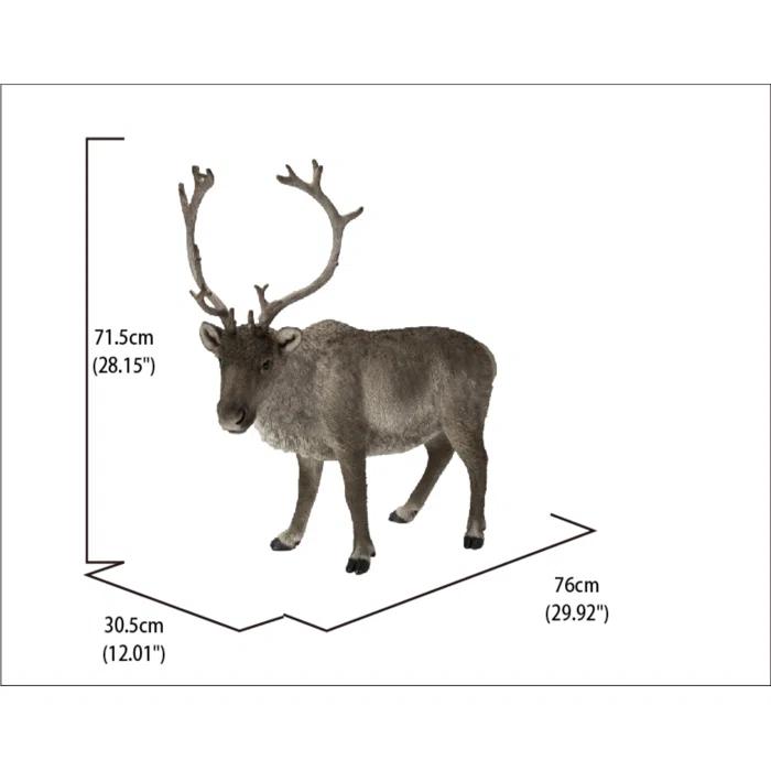 Hi-Line Gift Ltd. Reindeer Standing