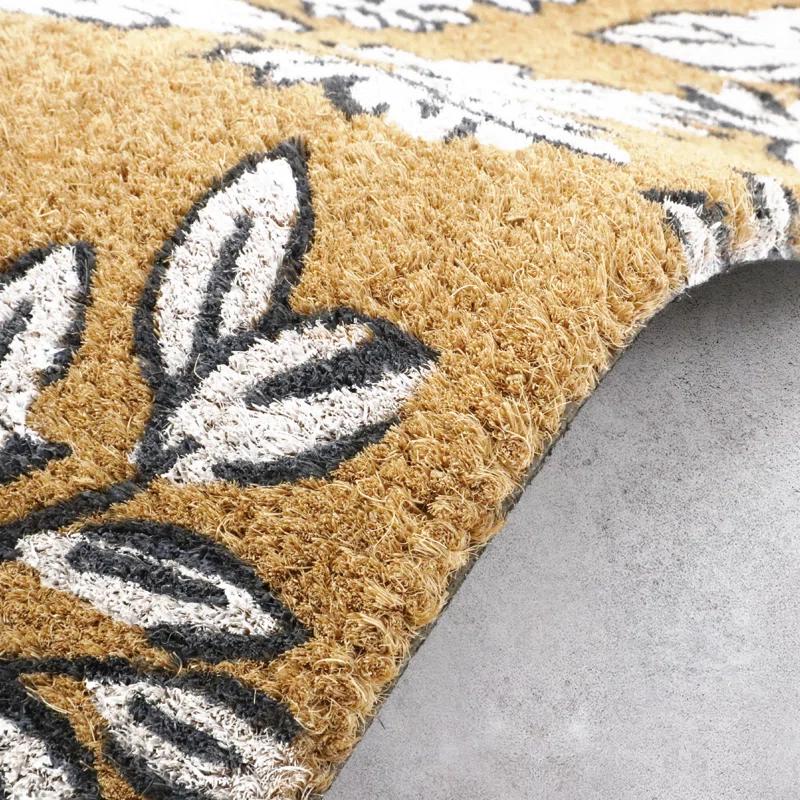 Laura Ashley Iris Coir Doormats / Non-Slip Outdoor Rugs & Reviews | Wayfair
