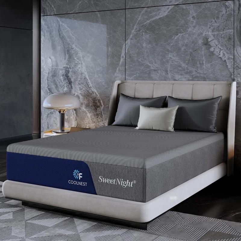 Sweet Medium Coolnest Gel Memory Foam Mattress With CertiPUR-US and ACA Certified