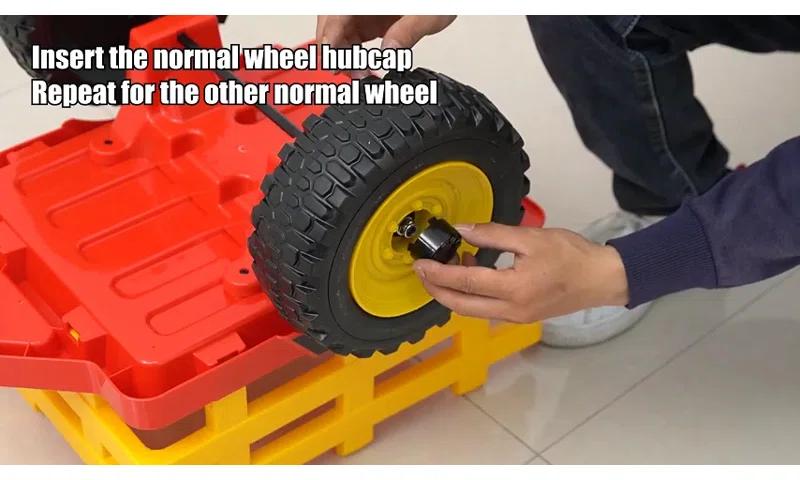 Costway 12 Volt 1 Seater Tractor / Construction Battery Powered Ride On with Remote Control & Reviews | Wayfair