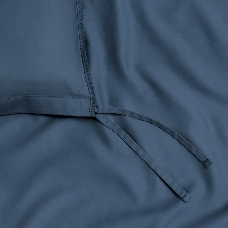 400 Thread Count Organic Cotton Sateen Duvet Cover Set