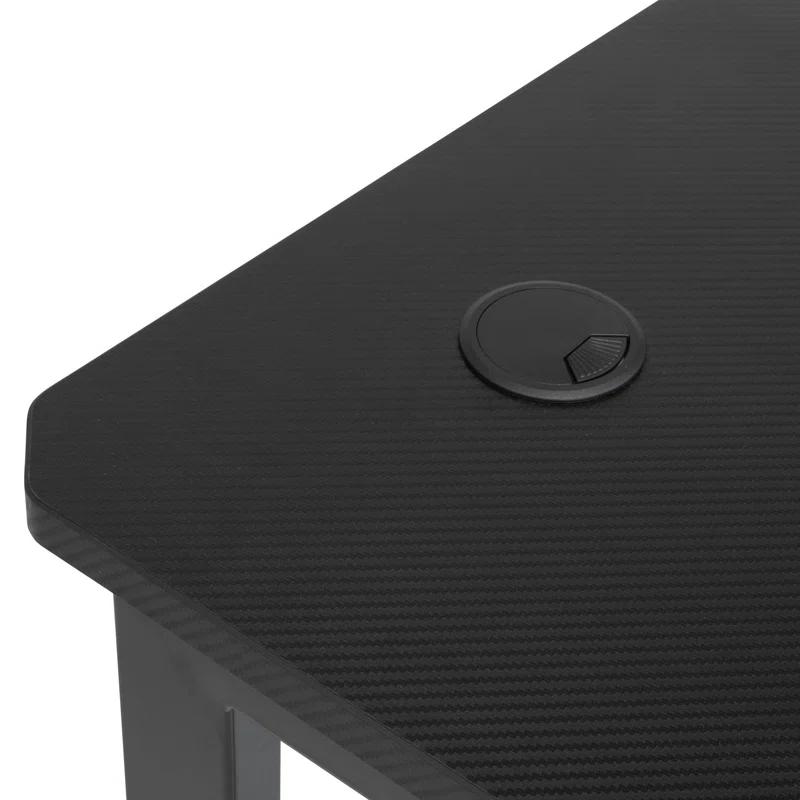 Saga PC Gaming Desk with Charging Hub