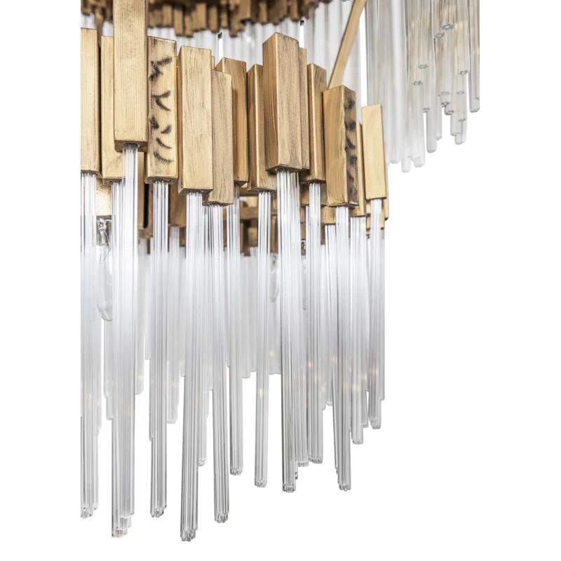 Varaluz Matrix 14 - Light Dimmable Tiered Chandelier