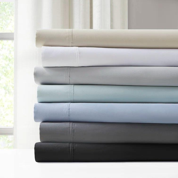 Madison Park 1500 Thread Count Cotton Blend 4-Piece Sheet Set