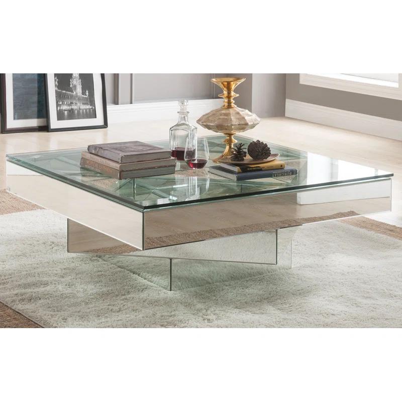 Aradia Glass Top Coffee Table