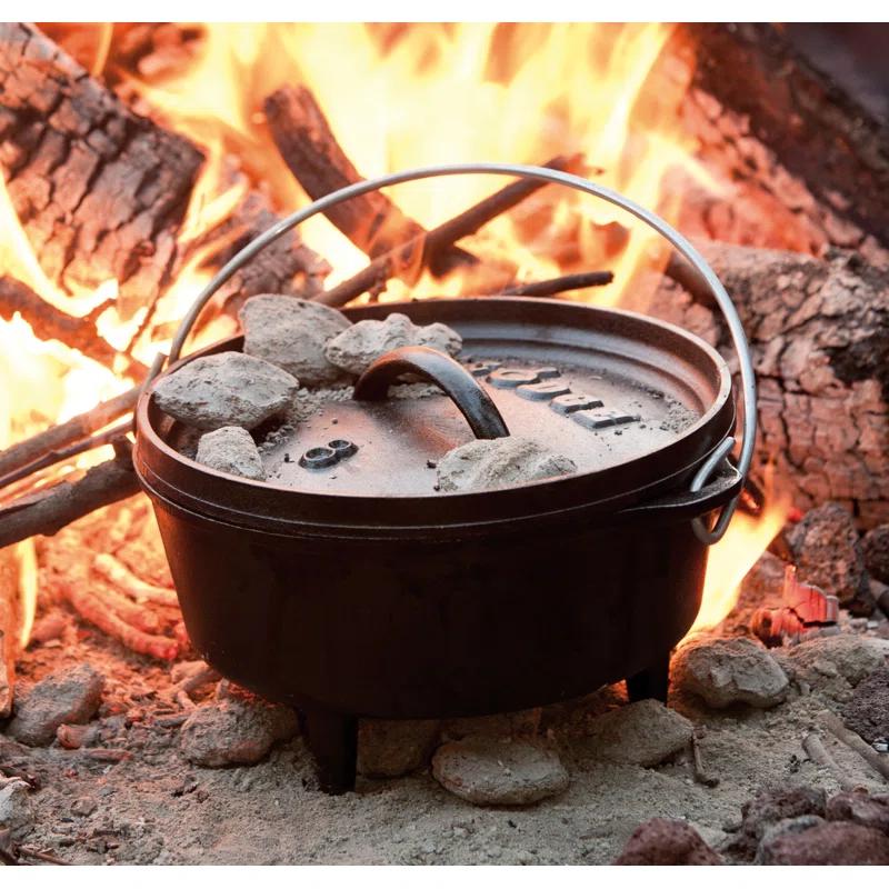 Lodge Lodge Cast Iron Camp Dutch Oven