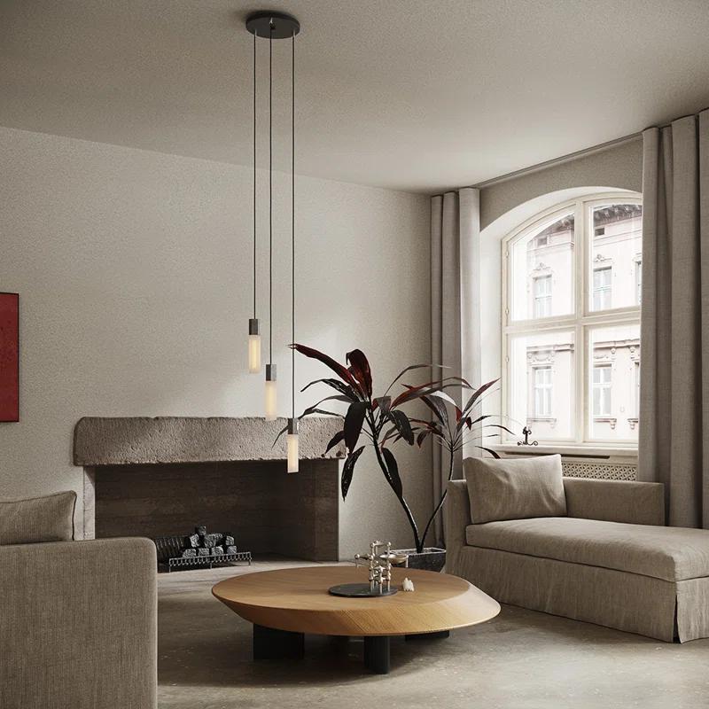 Tala Basalt 3 - Light Cluster Pendant