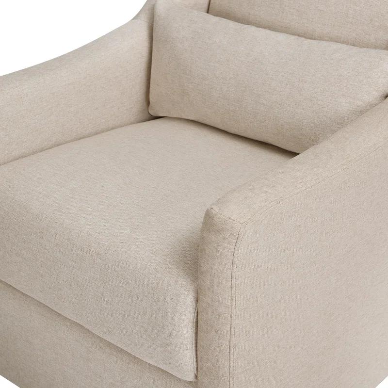 Toco Swivel Glider with Ottoman Set