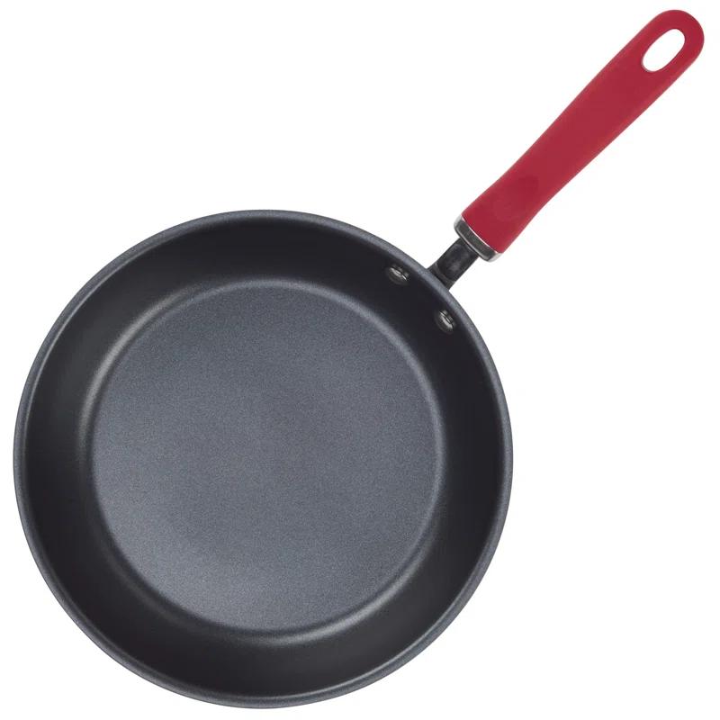 Rachael Ray Rachael Ray Create Delicious Hard Anodized Aluminum Nonstick Deep Frying Pan, 10.25-Inch