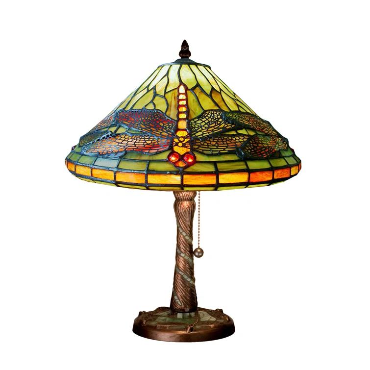 Meyda Lighting Meyda Tiffany & Stained Glass Metal Table Lamp