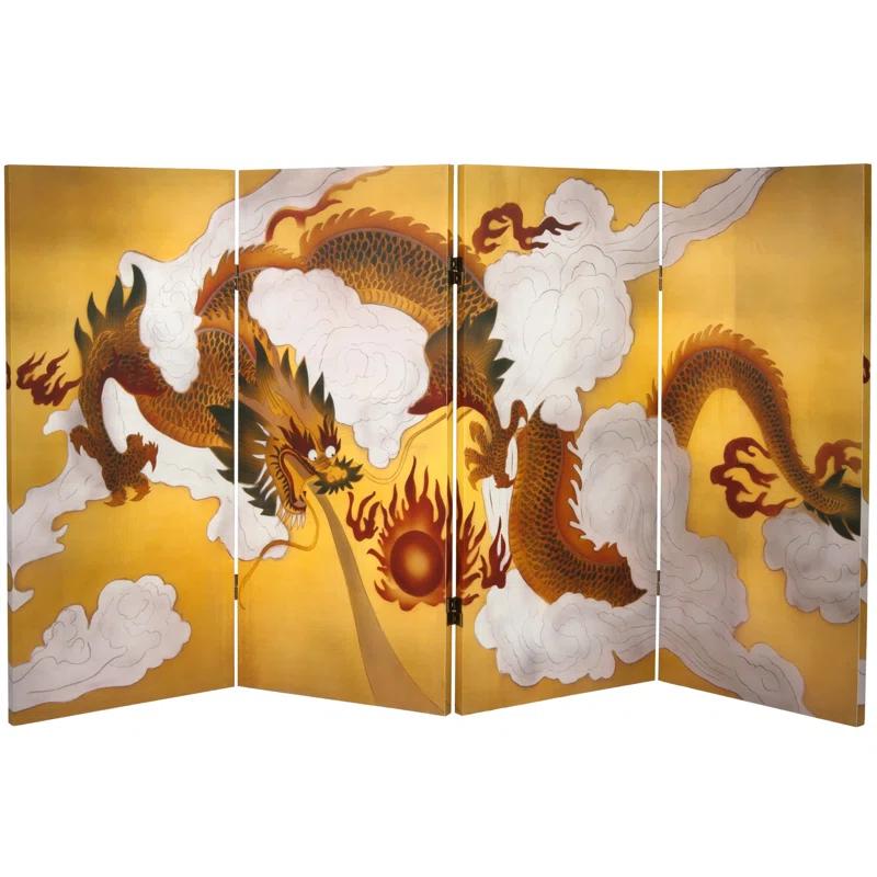 Winston Porter Keir 3 ft. Tall Folding Art Screen