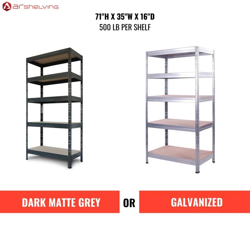 AR Shelving Industrial Design Durable Stylish for Home, Office and Garage