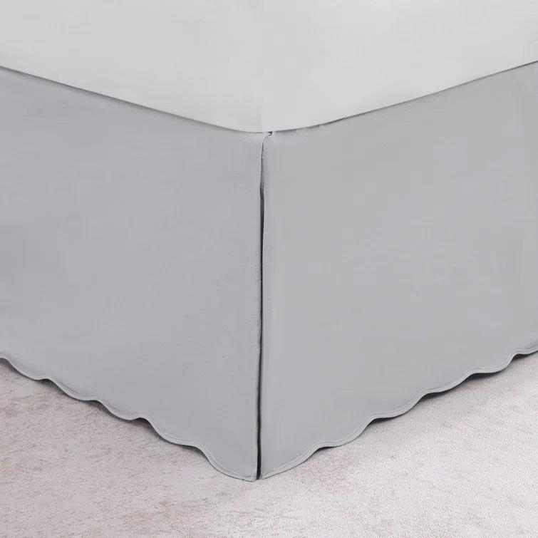 Stone Cottage Bedding Stone Cottage Solid Scalloped Cotton Bedskirt