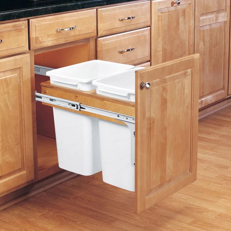 Rev-A-Shelf Rev-A-Shelf Single Pullout Top Mount Trash Can