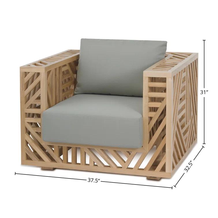 Oggetti Ari Upholstered Arm Chair