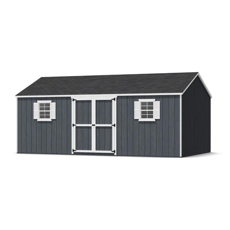 Little Cottage Co. Value Workshop Outdoor Wood Storage Shed