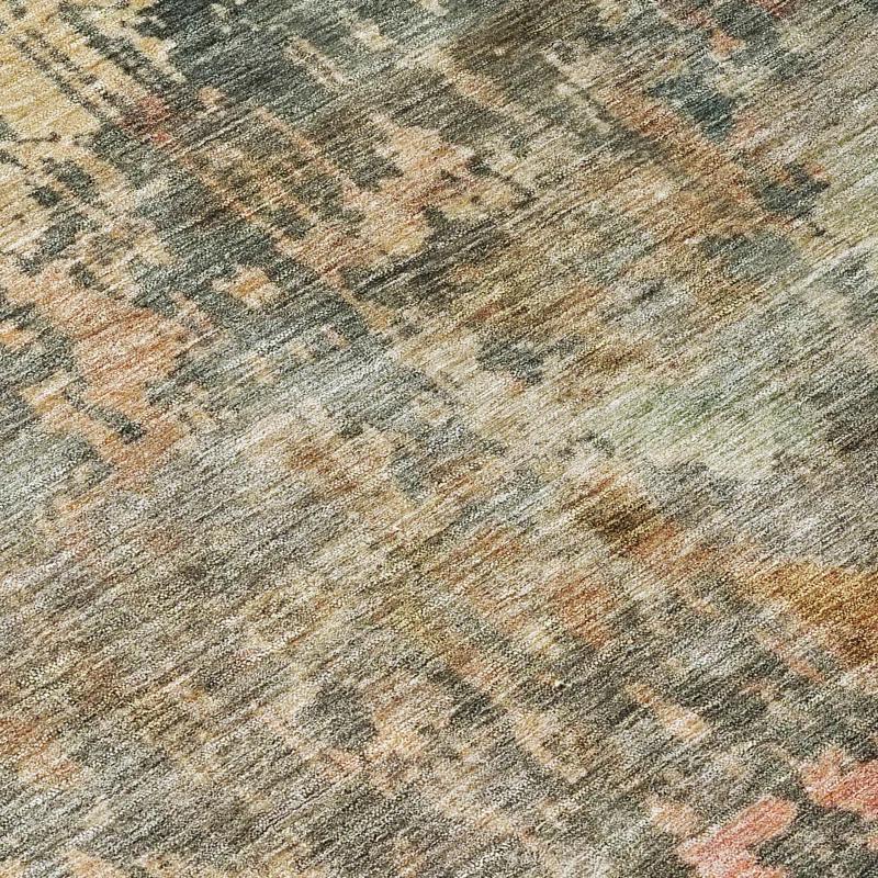 Machine Washable Indoor/Outdoor Chantille ACN1214 Sage Rug