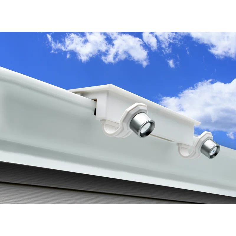 STKR Concepts 2 - Head LED Solar Powered Dusk to Dawn Outdoor Security Spotlight