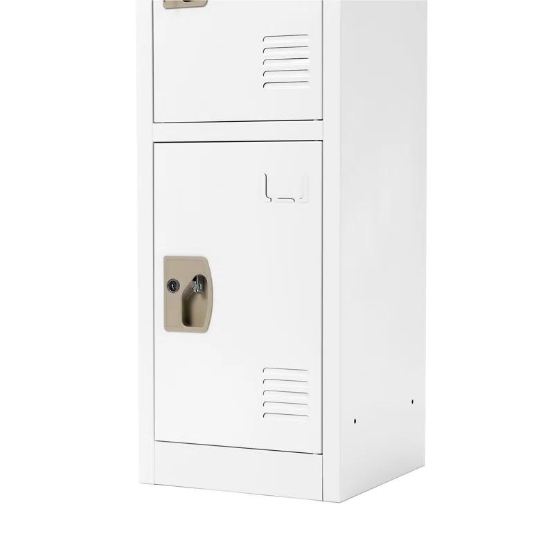 AdirOffice 12'' Wide Steel 4-Tier School and Gym Locker