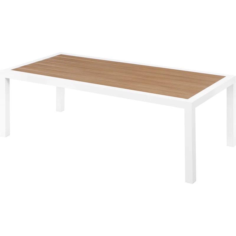 Orren Ellis Vernola Rectangular Outdoor Coffee Table