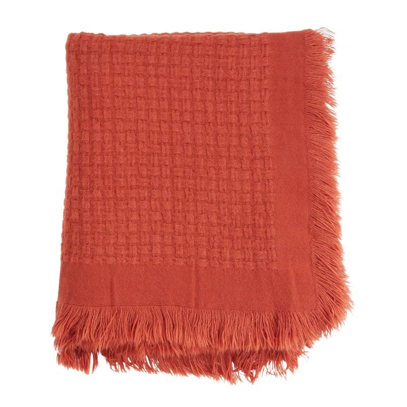 Hand Woven Throw Blanket