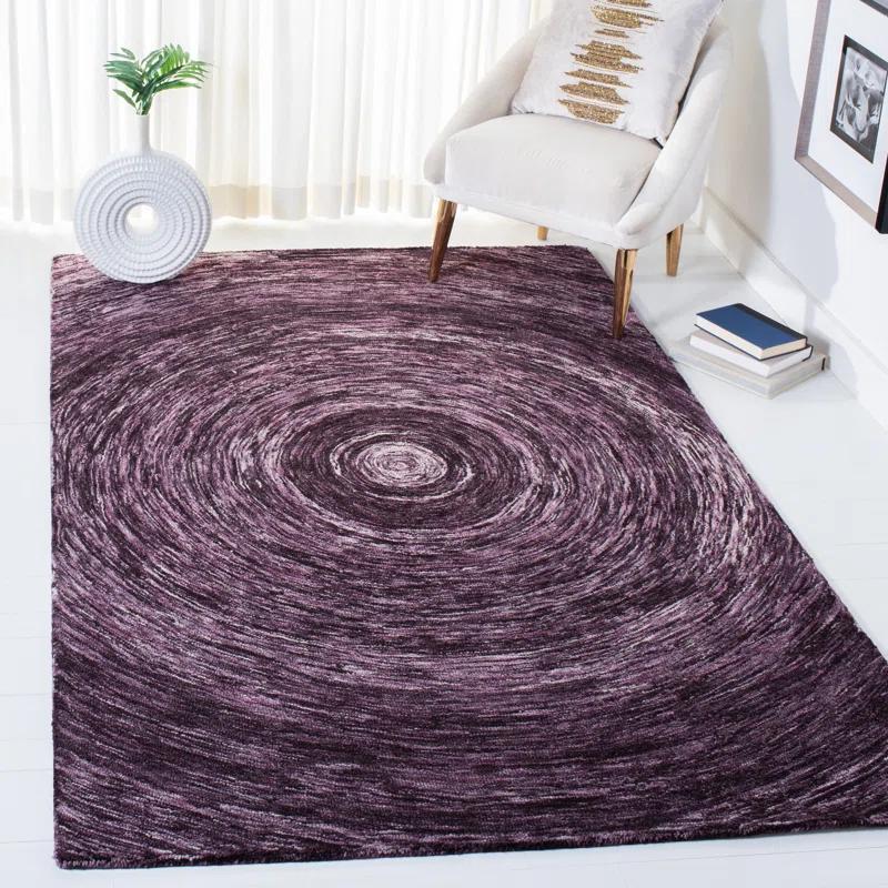 Wrought Studio™ Daicy Hand Tufted Wool Abstract Rug