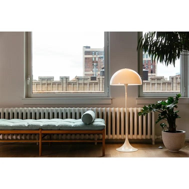 Panthella White Opal Acrylic Floor Lamp