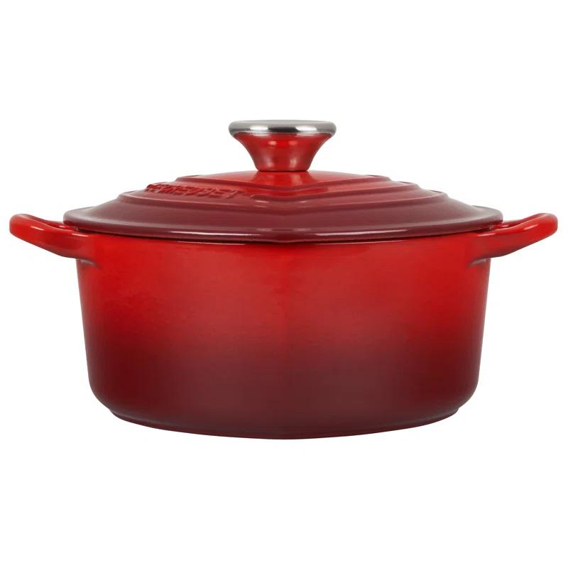 Le Creuset Le Creuset Enameled Cast Iron L'Amour Collection 2 Qt Heart Sheped Dutch Oven with Lid