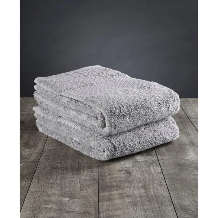 Delilah Home 100% Organic Cotton Towels, 13-Inch by 13-Inch, Face Towels (Twin Pack)