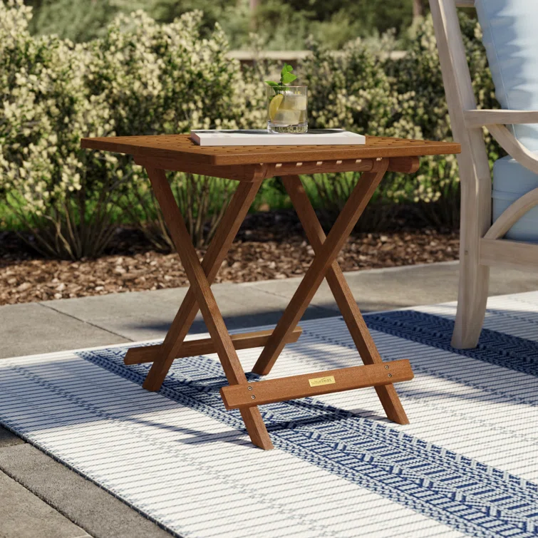 Fleur 19.5'' Fliptop Outdoor Side Table
