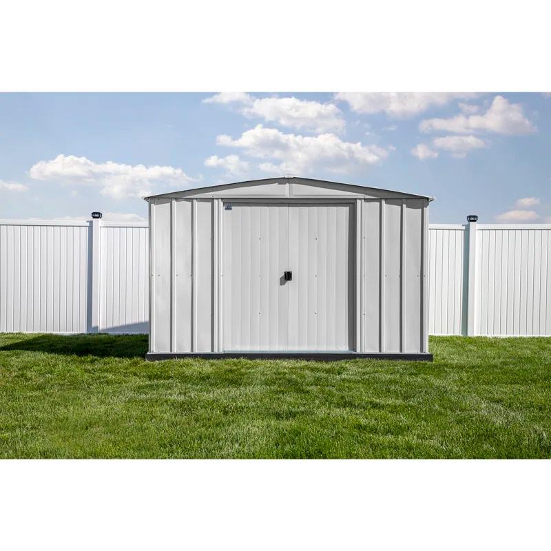 Arrow 10 ft. W x 13 ft. 5 in. D Steel Vertical Storage Shed