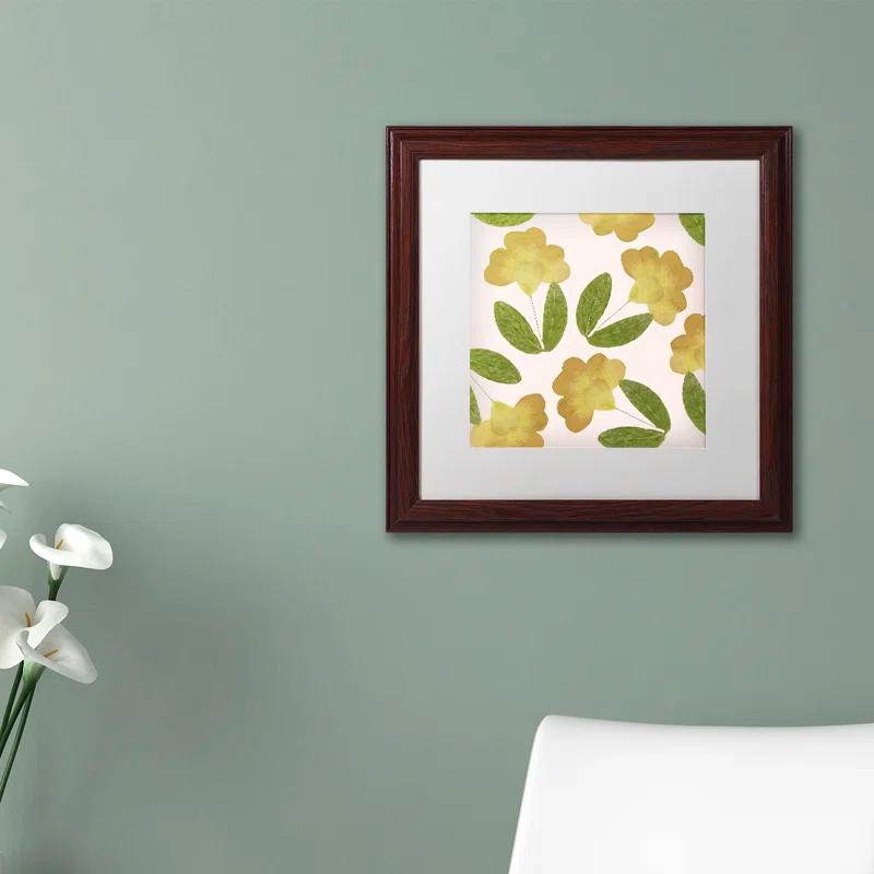 Trademark Fine Art Color Bakery " English Garden I " by Color Bakery