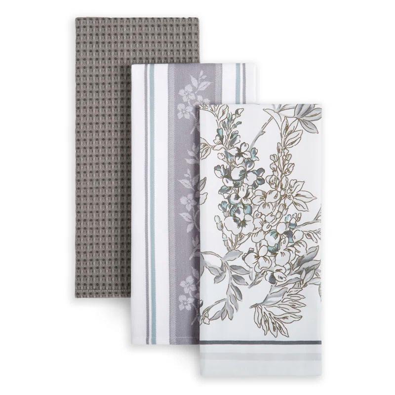 Martha Stewart Iris Lint-Free Towel 3-Pack Set & Reviews | Wayfair