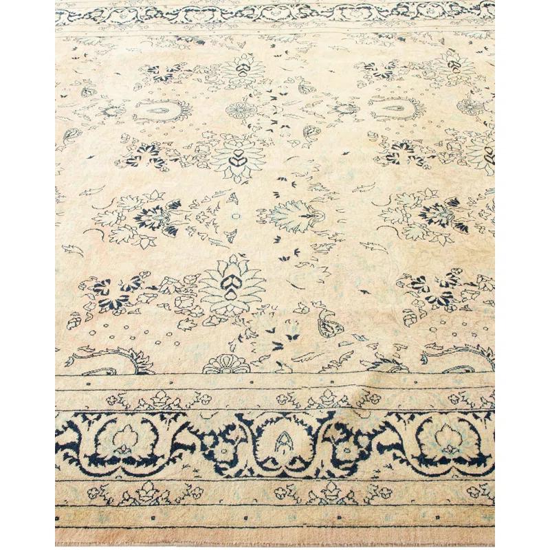 Isabelline Sholom One-of-a-Kind 6' 2" X 9' 0" 2000s Wool Area Rug in Beige
